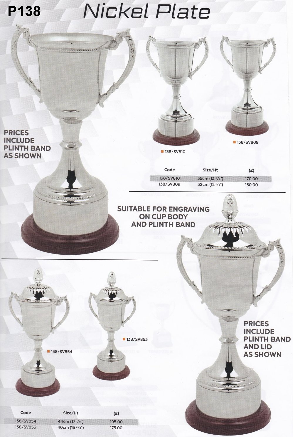 P138 Champions Cups